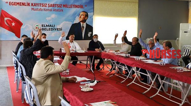 Elmalı Belediyesi'nde olağanüstü meclis