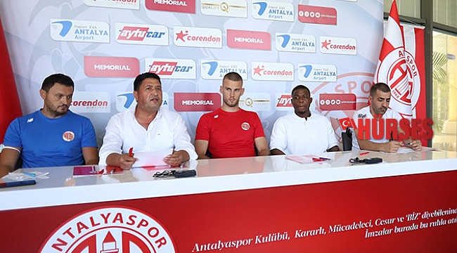 Floranus ve Diogo Antalyaspor'da