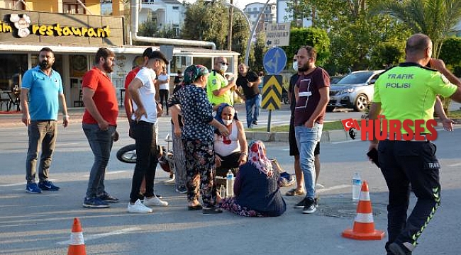 Gazipaşa'da kaza: 2 yaralı