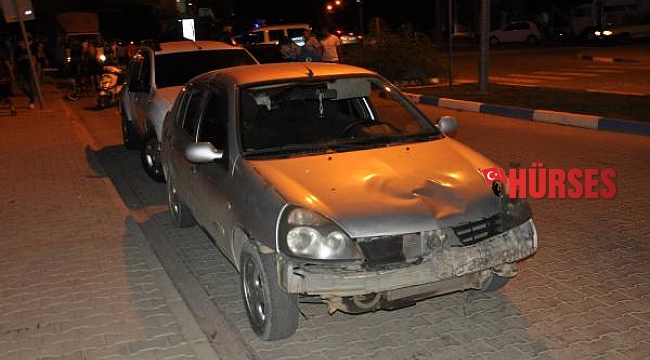 Gazipaşa'da otomobille motosiklet çarpıştı: 2 yaralı