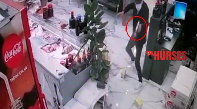 İş yerinde silahlı saldırıya uğrayan kasap, yaralandı