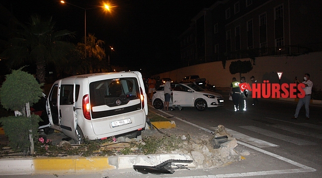 Kırmızı ışık ihlali kazayla sonuçlandı: 6 yaralı