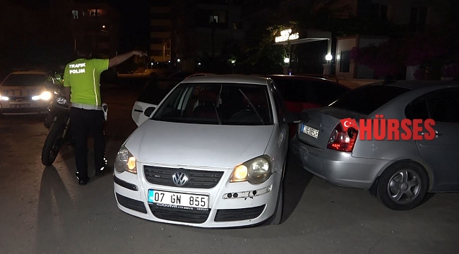 Kısıtlama saatinde polisi peşine taktı