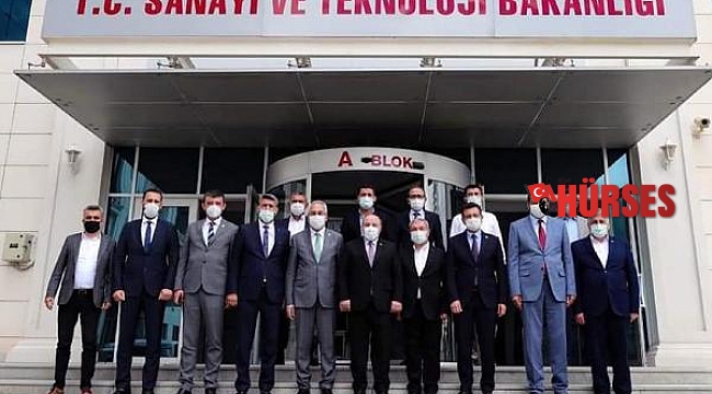 Kumluca heyetinden Ankara ziyaretleri