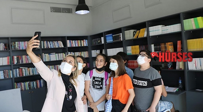 Milletvekili Çokal, TÜBİTAK yarışmasında bölge finaline kalan öğrencilerle bir araya geldi