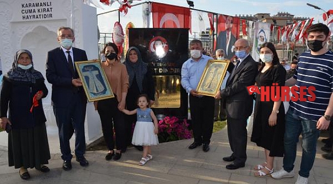 Şehit Teğmen Fikret Dinçer Parkı açıldı