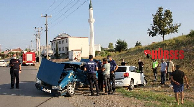 Serik'te kaza: 2 yaralı