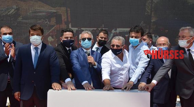 Serik'te yeni ortaokulun temeli atıldı