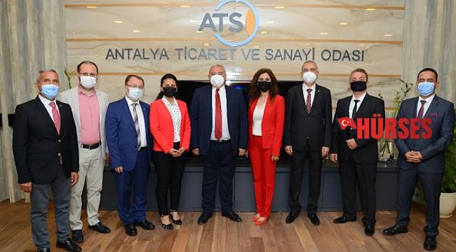 Sigortacılar ATSO'yu ziyaret etti