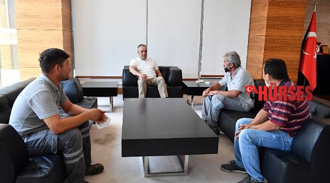 Temizlik işçilerinin 'Atatürk' duyarlılığı