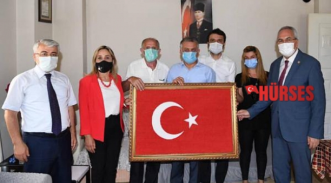Vali Yazıcı'dan şehit ailelerine ziyaret
