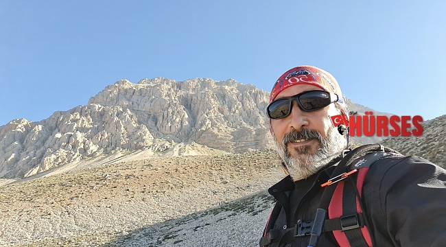3 bin 70 metrelik dağa solo tırmanış