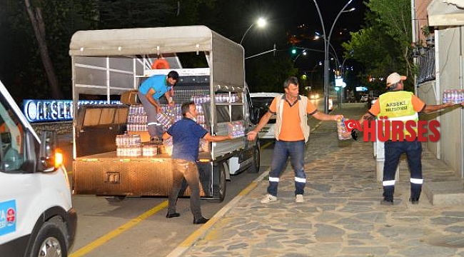 Alanya Belediyesi'nden Manavgat ve Akseki'ye destek seferberliği
