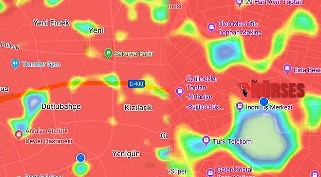 Antalya'da korkutan HES haritası