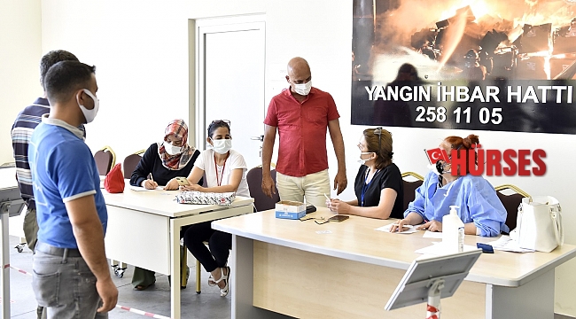 Antalya OSB'de 2'inci ve 3'üncü doz aşılama başladı