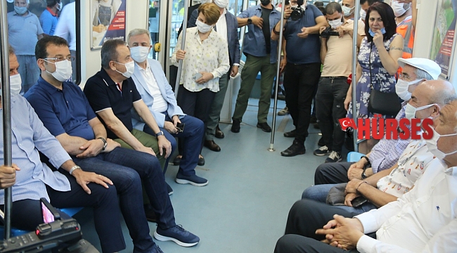 Antalya'da 3. Etap Raylı Sitemin test sürüşü başladı