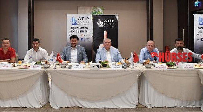 ATSO Başkanı Çetin, ATİP'in konuğu