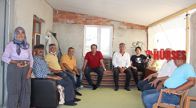 Başkan Genç yayla evlerine konuk oldu