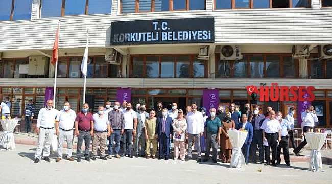 Doğal gaza abonelik için tören
