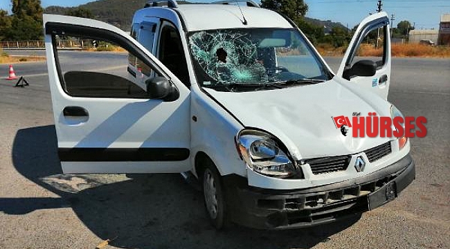 Gazipaşa'da kaza: 2 yaralı