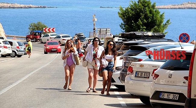 Kaputaş Plajı'na yoğun ilgi