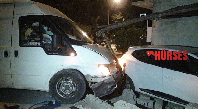 Kazaya karışan aracın sürüsü kayıplara karıştı