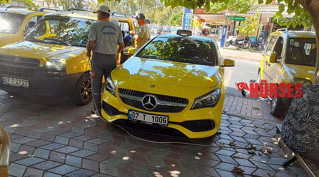 Kemer'de ilaçlama çalışmaları sürüyor