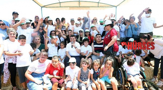 Kepez'den özel çocuklara doğa sevgisi