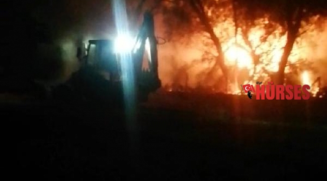 Kırkgöz Gölü çevresinde iki yangın