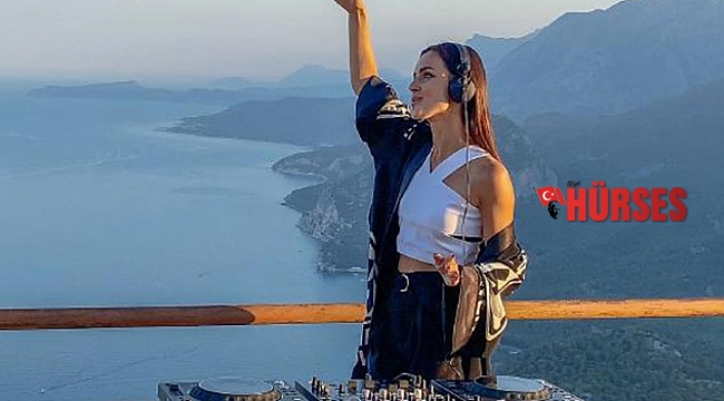 Konser için geldiği Antalya'da klip çekti