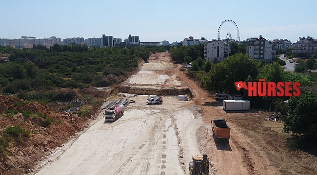 Konyaaltı'na trafiği rahatlatacak yeni yol yapılıyor