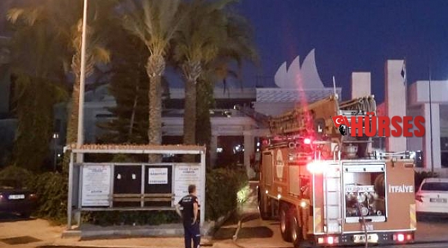 Manavgat'ta 5 yıldızlı otelde yangın