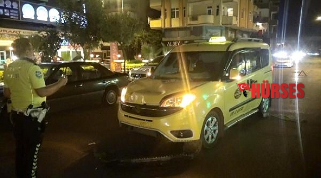 Manavgat'ta kaza: 1 yaralı