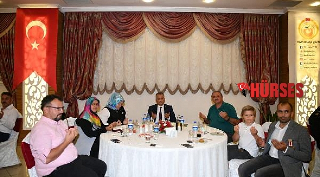 Vali Yazıcı'dan Şehit Aileleri ve Gaziler onuruna yemek