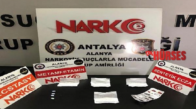 Alanya'da uyuşturucu operasyonu