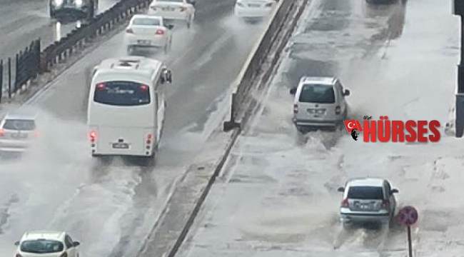 Antalya'da beklenen yağış başladı