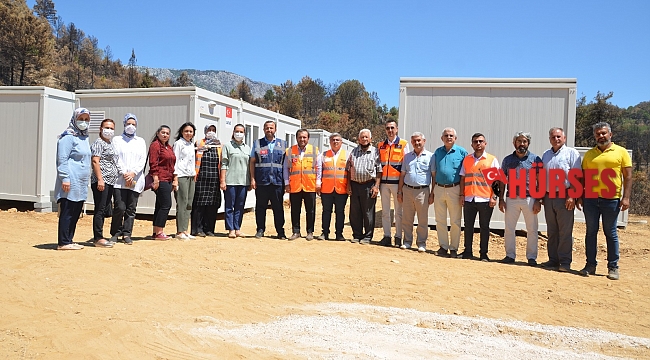 Antalya'da yangın felaketinin yaraları sarılıyor