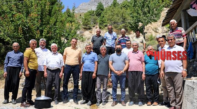 Başkan Yücel, Dim bölgesi yaylalarını ziyaret etti