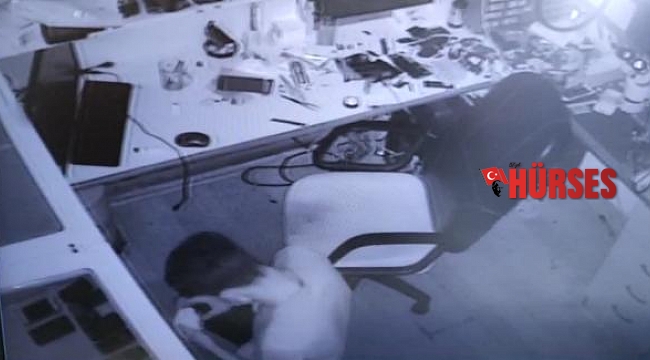 Cep telefonu hırsızı kamerada