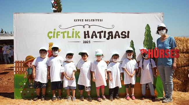Çocuklara huzur veren çiftlik