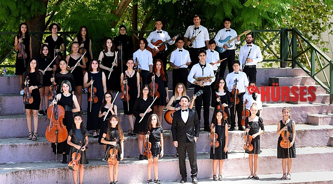 Genç müzisyenler 30 Ağustos Zafer Bayramı konserine hazır