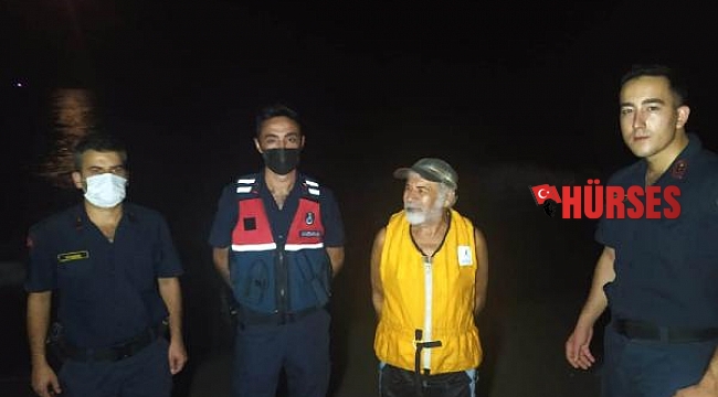 Jandarmadan denizde kurtarma operasyonu