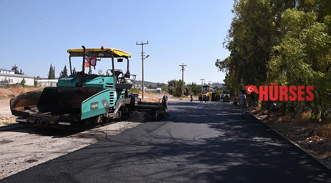 Kepez Belediyesi'nden Santral ve Kepazaltı mahallesine modern yol