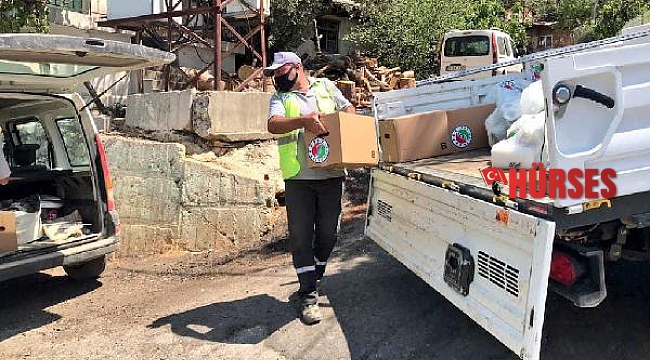 Kepez, Gündoğmuş'un da yaralarını sarıyor