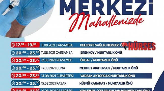 Kepez'den Covid-19 aşı kampanyasına destek