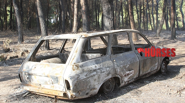 Manavgat merkezdeki ilk yangın böyle başladı