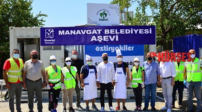 Manavgat'ta 4 mahalleye aşevi
