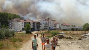 Manavgat'ta çıkan yangın 2 saat sonra kontrol altına alındı