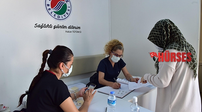 Mobil Aşı Merkezi'nde bin 393 kişi aşılandı