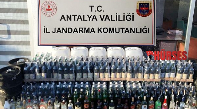 Otel deposunda sahte içki